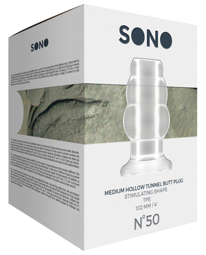 Sono Shots Sono Butt Plug - Medium Clear