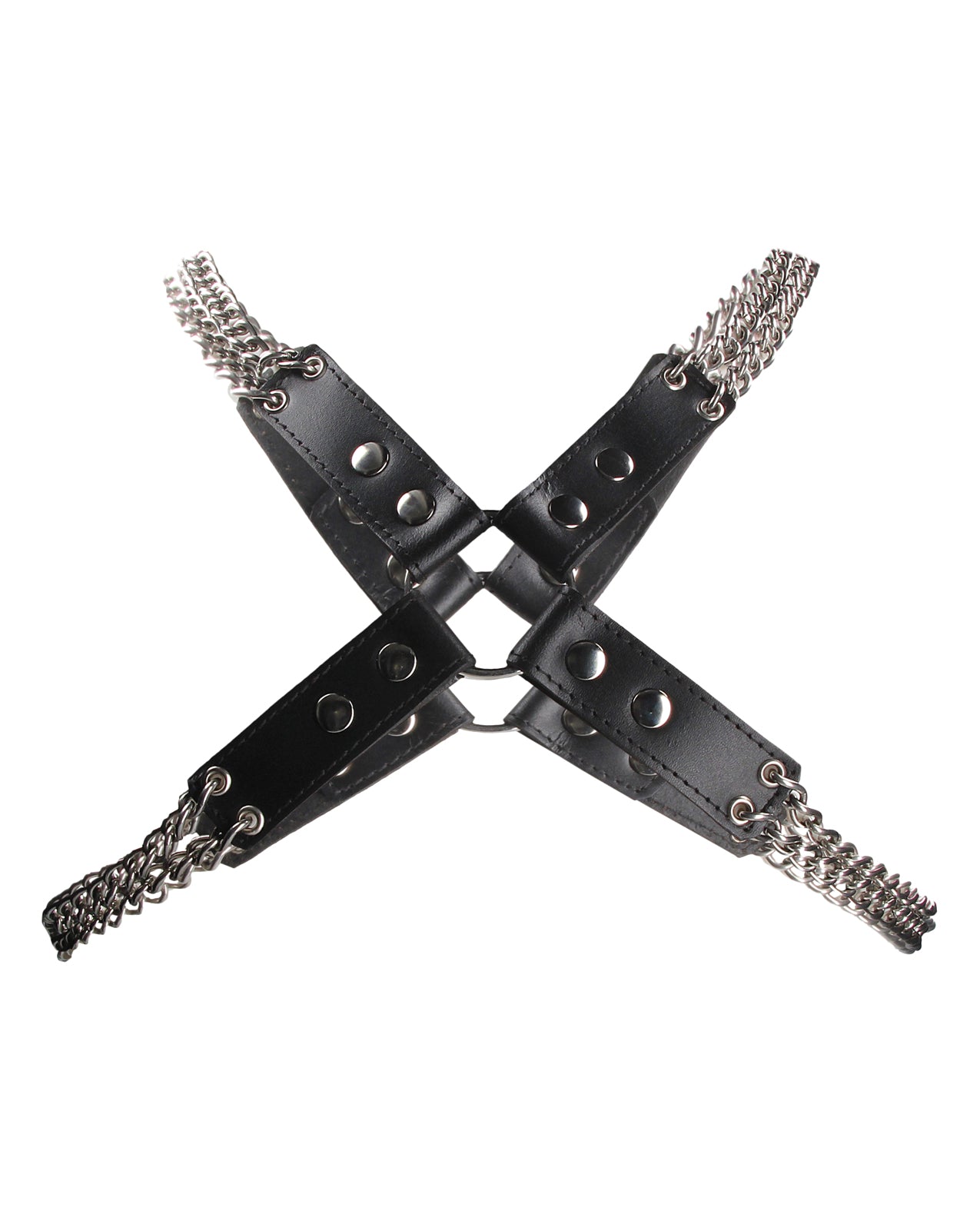 Ouch Uomo Shots Uomo Chain &amp; Chain Harness - Black