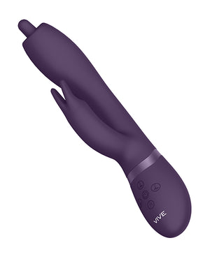 Vive Shots Vive Nilo Pinpoint Rotating G-Spot Rabbit - Purple - Image 5