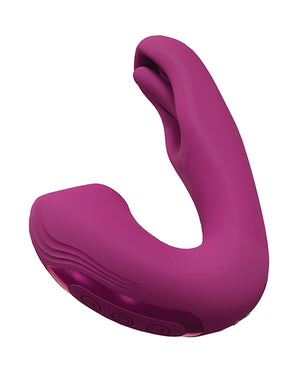 Vive Shots Vive Yuna Dual Action Airwave Vibrator &amp; G-Spot Stimulator - Pink - Image 3
