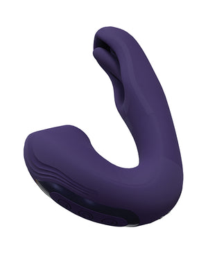 Vive Shots Vive Yuna Dual Action Airwave Vibrator &amp; G-Spot Stimulator - Purple - Image 4