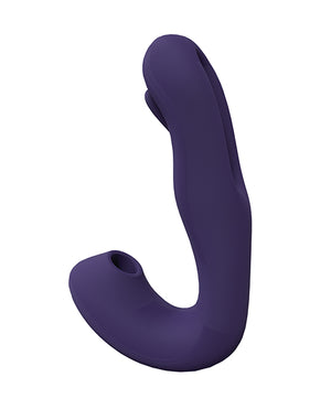 Vive Shots Vive Yuna Dual Action Airwave Vibrator &amp; G-Spot Stimulator - Purple - Image 5