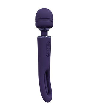 Vive Shots Vive Kiku Double Ended Wand &amp; G-Spot Stimulator - Purple - Image 2