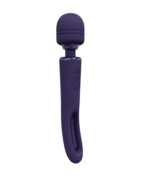 Vive Shots Vive Kiku Double Ended Wand &amp; G-Spot Stimulator - Purple - Image 2