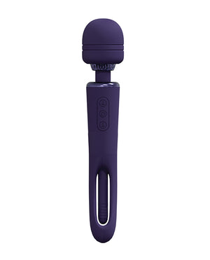 Vive Shots Vive Kiku Double Ended Wand &amp; G-Spot Stimulator - Purple - Image 3