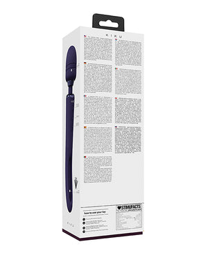 Vive Shots Vive Kiku Double Ended Wand &amp; G-Spot Stimulator - Purple - Image 4