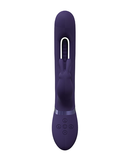 Vive Shots Vive Mika Flapping Tongue Rabbit Vibrator - Purple