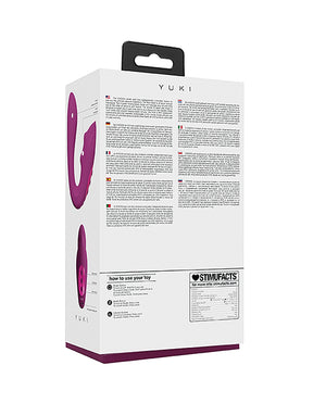 Vive Shots Yuki Dual Action G-Spot Vibrator w/Massaging Beads - Pink - Image 5