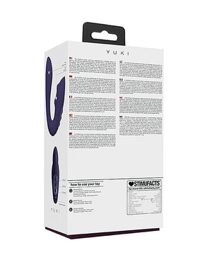 Vive Shots Yuki Dual Action G-Spot Vibrator w/Massaging Beads - Purple - Image 5