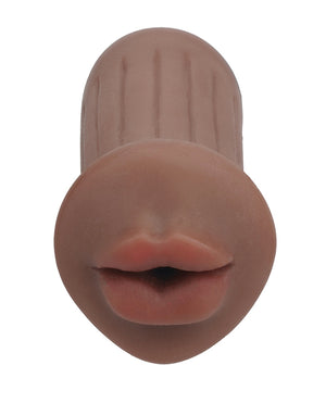 Shots Xkin RAW The Grip Small Masturbator - Brown - Image 3