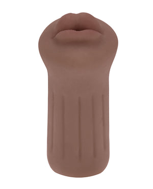 Shots Xkin RAW The Grip Small Masturbator - Brown - Image 4