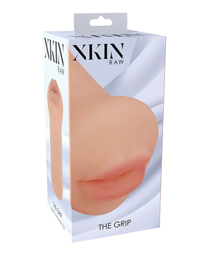 Shots Xkin RAW The Grip Small Masturbator - Flesh