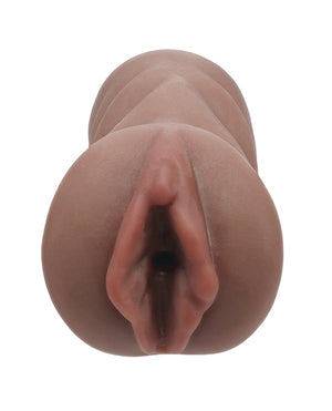 Shots Xkin Secret Affairs Imani Medium Masturbator - Brown - Image 3