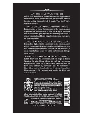Shunga Shunga Warming Oil - 3.5 oz Exotic Fruits