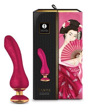 Shunga Shunga Sanya Intimate Massager - Raspberry