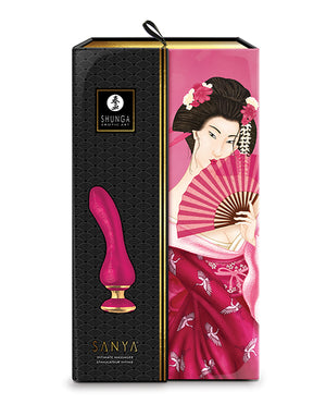 Shunga Shunga Sanya Intimate Massager - Raspberry - Image 4
