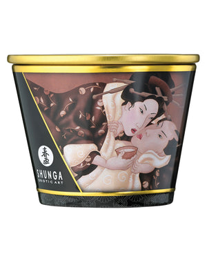 Shunga Shunga Massage Candle Excitation - 5.7 oz Intoxicating Chocolate