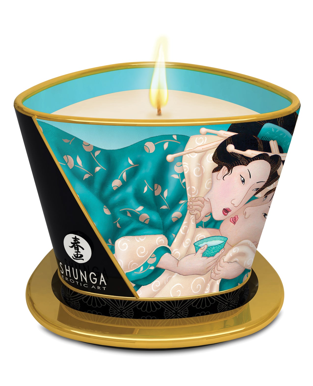 Shunga Shunga Massage Candle - 5.7 oz Island Blossoms