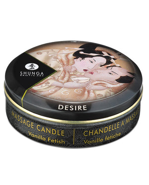 Shunga Shunga Desire Mini Candlelight Massage Candle - 1 oz Vanilla - Image 2