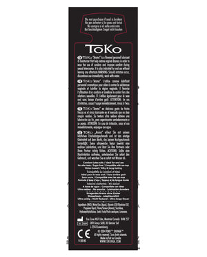 Shunga Shunga Toko Aroma Lubricant - 5.5 oz Coconut Thrills - Image 3