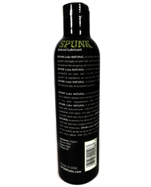 Spunk Spunk Natural Lube - 8 oz - Image 2