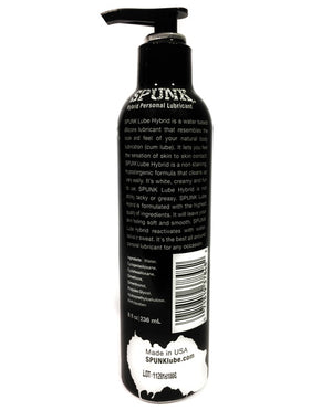 Spunk Spunk Hybrid Lube - 8 oz - Image 2