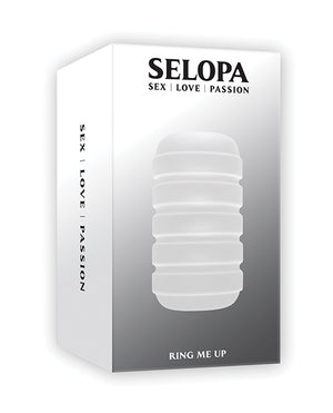 Selopa Selopa Ring Me Up Squishy &amp; Soft Stroker - Clear