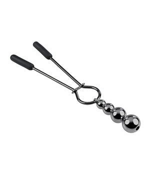 Selopa Selopa Beaded Nipple Clamps - Black Chrome - Image 4