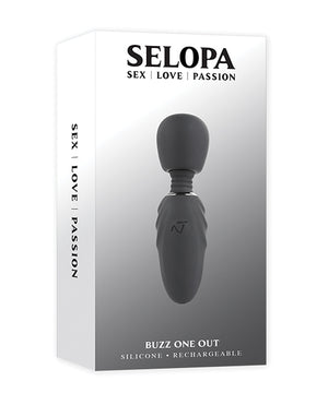 Selopa Selopa Buzz One Out Mini Wand - Black