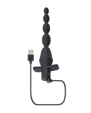 Selopa Selopa Vibrating Butt Beads - Black - Image 4
