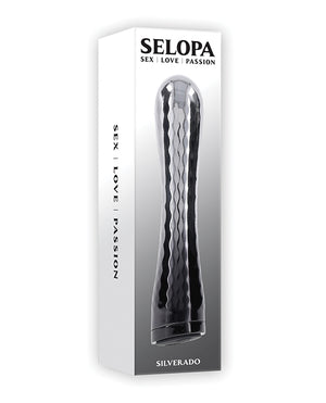 Selopa Selopa Siverado Bullet Vibrator - Grey/Black