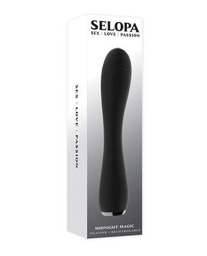 Selopa Midnight Magic Flexible Vibrator - Black - Image 2