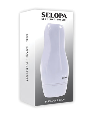 Selopa Selopa Pleasure Can Stroker - White