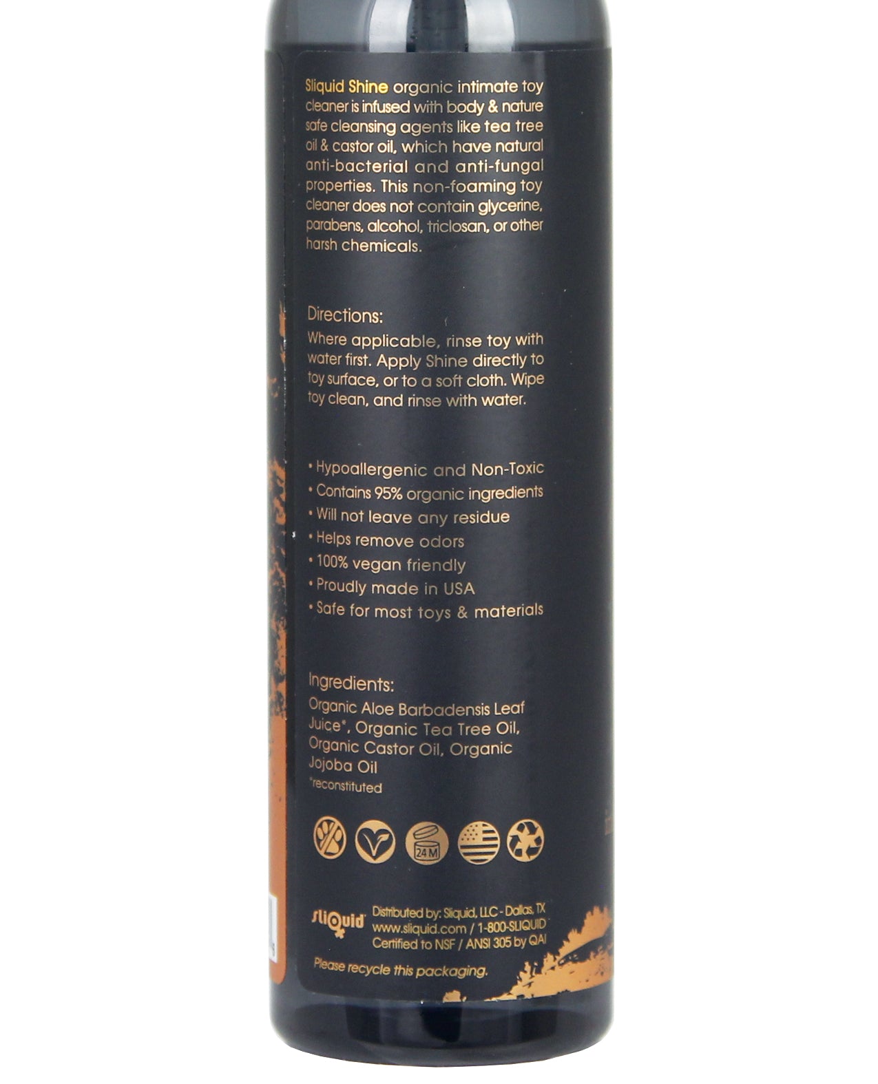 Sliquid Sliquid Shine Organic Toy Cleaner - 8.5 oz