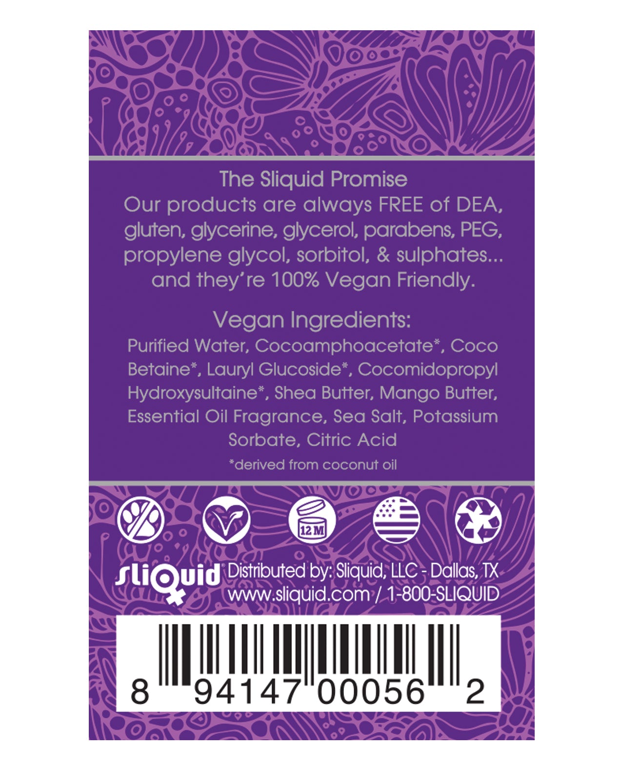 Sliquid Sliquid Balance Soak - 8.5 oz Cherry Blossom