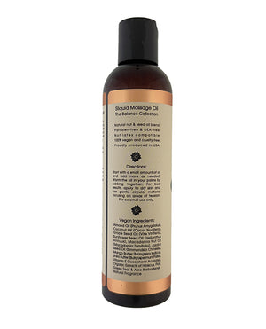 Sliquid Balance Massage Oil - 8.5 oz Cedar Mint - Image 3