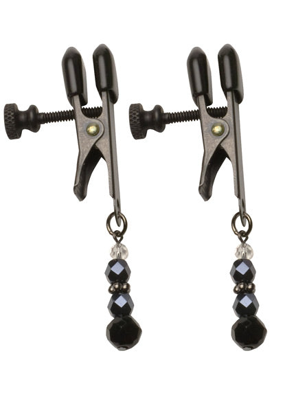 Spartacus Spartacus Black Beaded Nipple Clamps