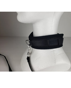 Spartacus Spartacus Collar &amp; Leash - Neoprene Black - Image 3