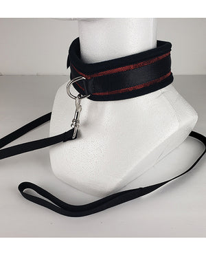 Spartacus Spartacus Collar &amp; Leash - Neoprene Red - Image 3