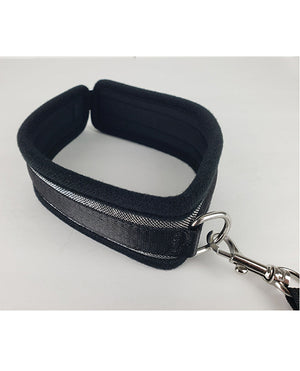 Spartacus Spartacus Collar &amp; Leash - Neoprene Silver - Image 3