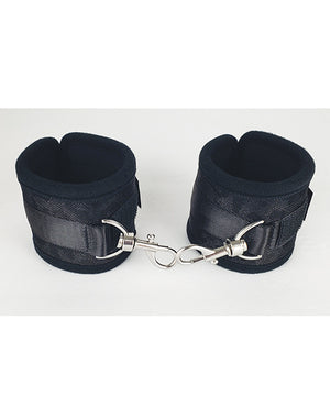 Spartacus Spartacus Wrist Restraints - Neoprene Black