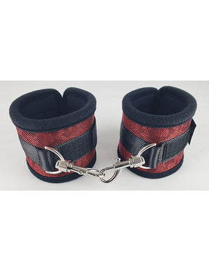 Spartacus Spartacus Wrist Restraints - Neoprene Red
