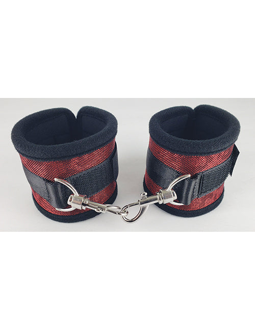 Spartacus Spartacus Wrist Restraints - Neoprene Red