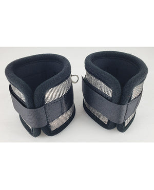 Spartacus Spartacus Wrist Restraints - Neoprene Silver - Image 2