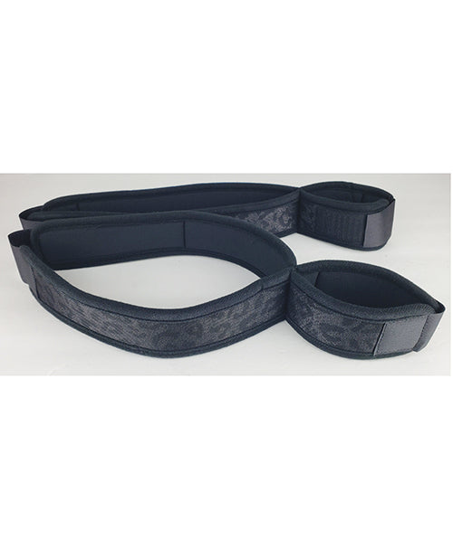 Spartacus Spartacus Wrist to Thigh Cuffs - Neoprene Black - Image 2