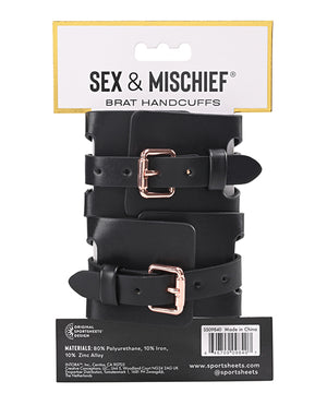 Brat Sex &amp; Mischief Brat Handcuffs - Image 2