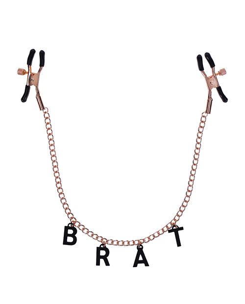 Brat Sex &amp; Mischief Brat Charmed Nipple Clamps