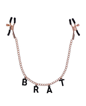Brat Sex &amp; Mischief Brat Charmed Nipple Clamps
