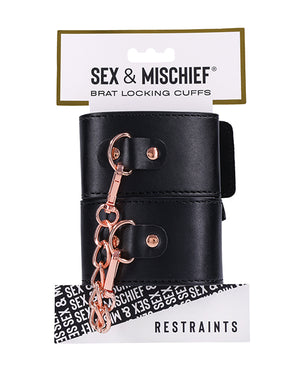 Brat Sex &amp; Mischief Brat Locking Cuffs - Image 5