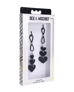Sex &amp; Mischief Sex &amp; Mischief Heart Nipple Ties